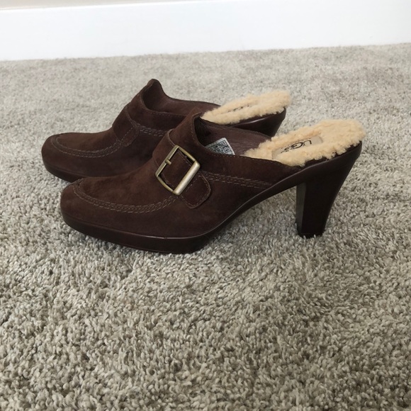 UGG Shoes - Women’s Ugg Brown Suede Clogs